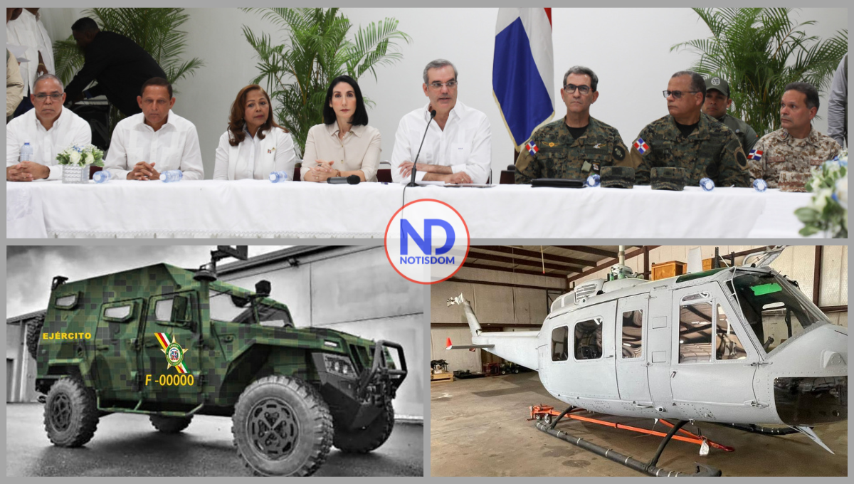 Presidente Abinader anuncia la mayor compra de equipamiento militar de la historia dominicana