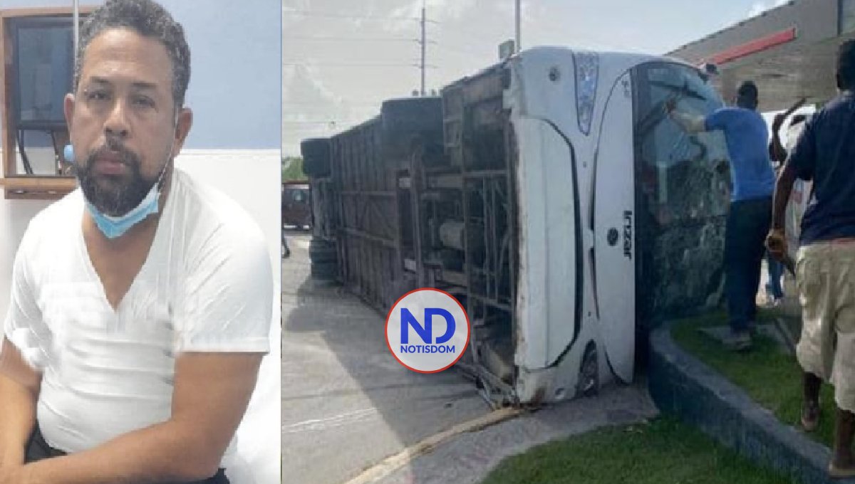 Detienen chofer bus se accidentó en Bávaro; reportan 3era. muerte