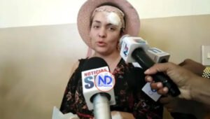 Turista herida en accidente Bávaro pide que caso no quede impune