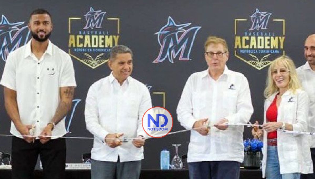 Marlins de Miami inauguran una academia RD 2 Marlins de Miami inauguran una academia RD