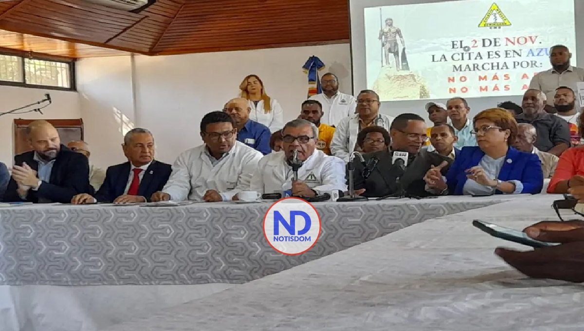 Médicos marcharán en el nordeste y el sur contra las ARS