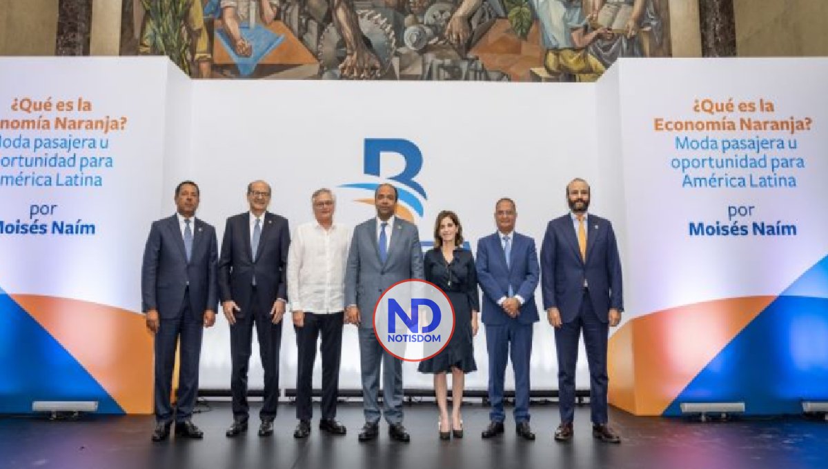 Moisés Naim diserta en RD sobre aportes de la economía naranja