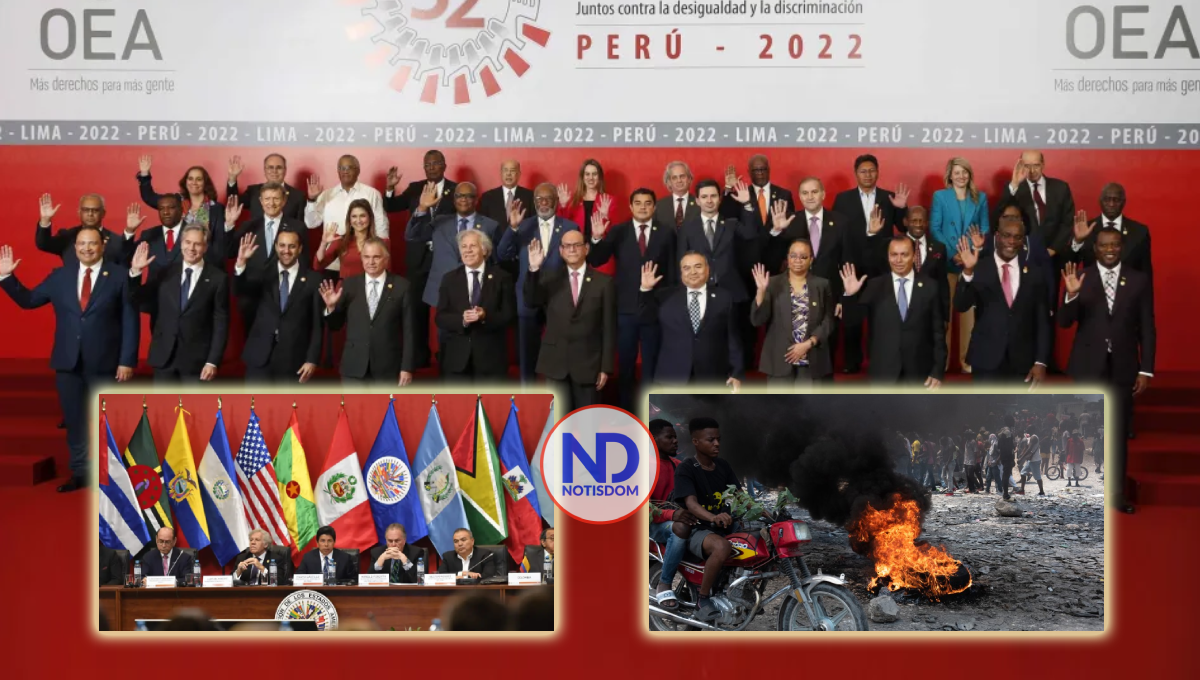 La OEA pide apoyo a Estados miembro para restablecer la seguridad y la democracia en Haití