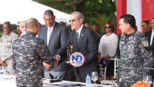 Abinader reafirma su compromiso con dignidad de agentes PN y la seguridad ciudadana