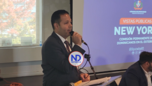 Diputado Norberto Rodríguez califica de exitosa vista pública celebrada en Nueva York