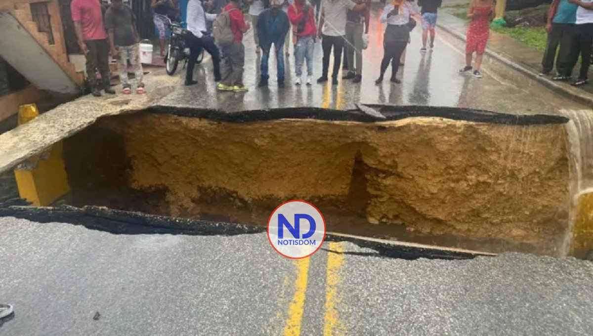 Colapsa puente que comunica a Higüey con La Otra Banda 2 Colapsa puente que comunica a Higüey con La Otra Banda