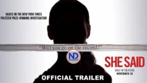 «She Said», una película sobre la investigación que hizo caer a Harvey Weinstein