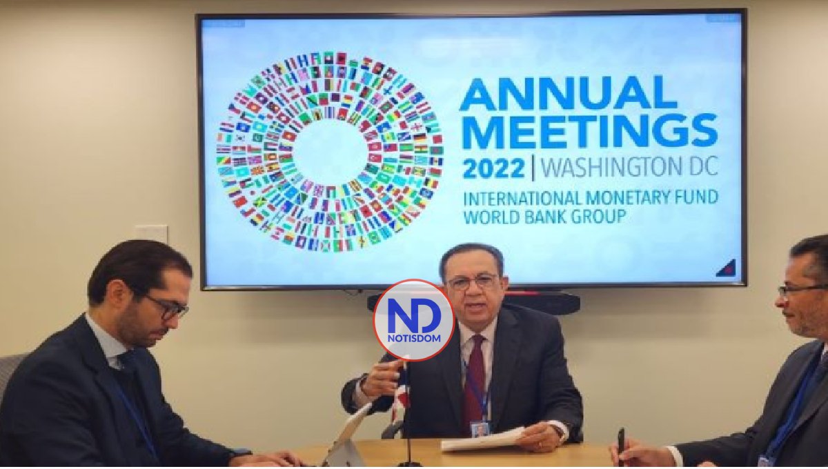 Gobernador BCRD participó en las reuniones anuales del FMI y BM