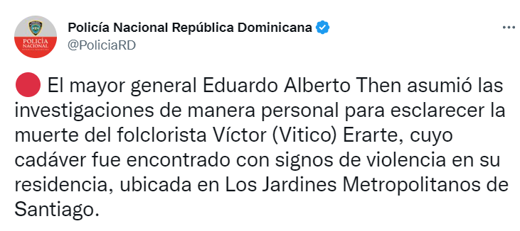 VITICO ERARTE 1 Tres detenidos por muerte del folclorista Vitico Erarte