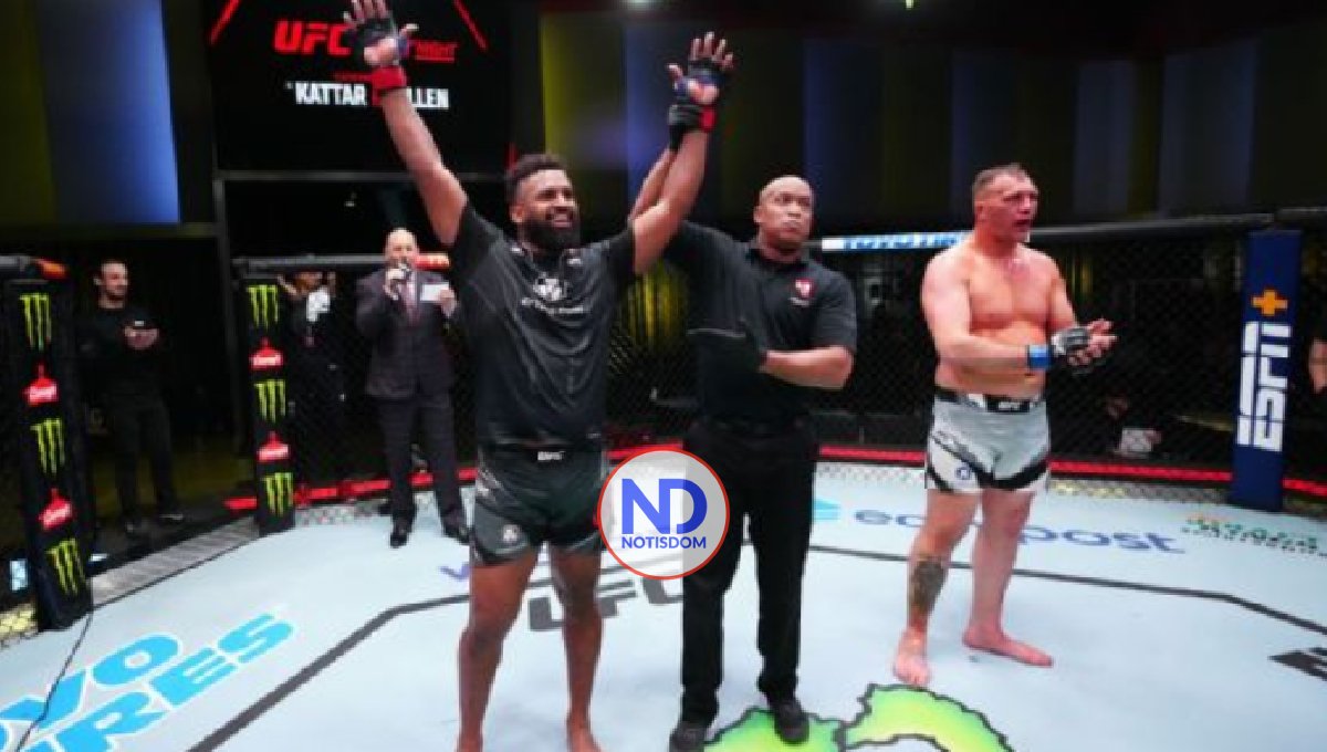 Dominicano Waldo Cortés-Acosta debuta con victoria histórica UFC