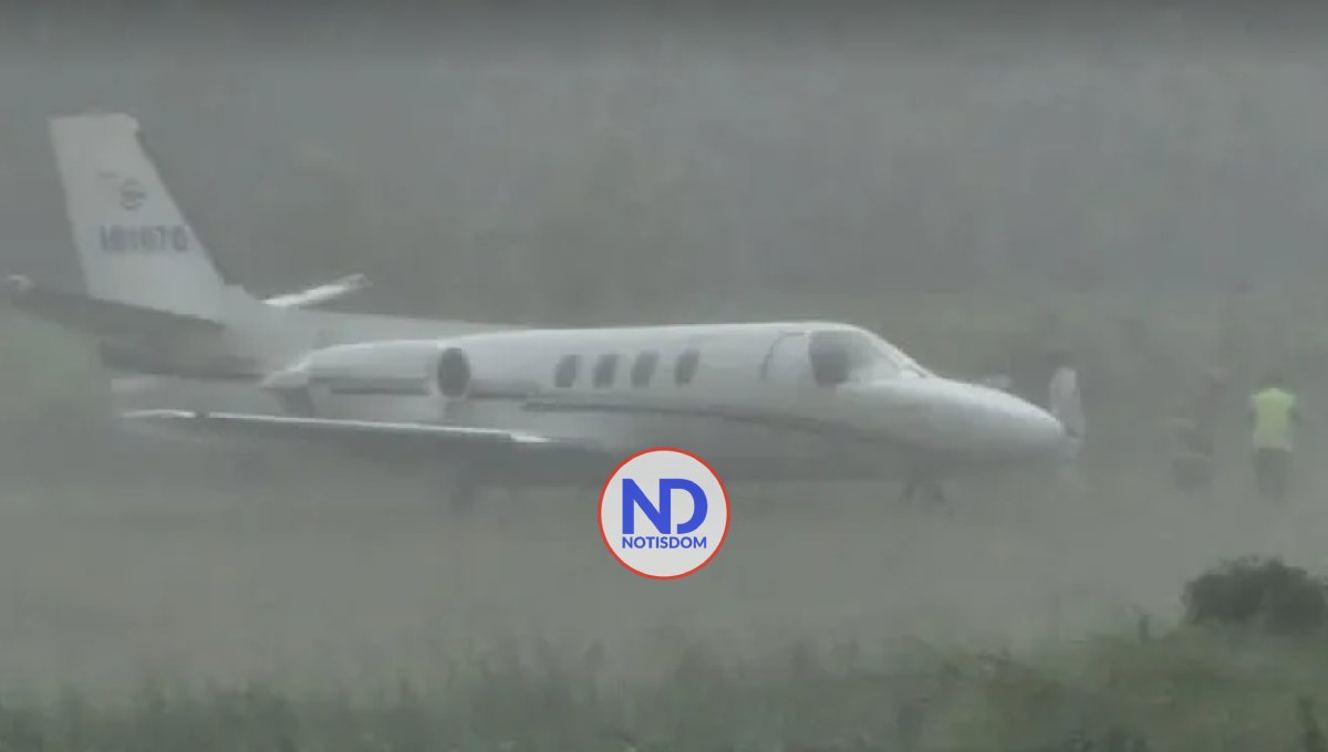 Avión se sale de la pista durante aterriza en aeropuerto El Higüero