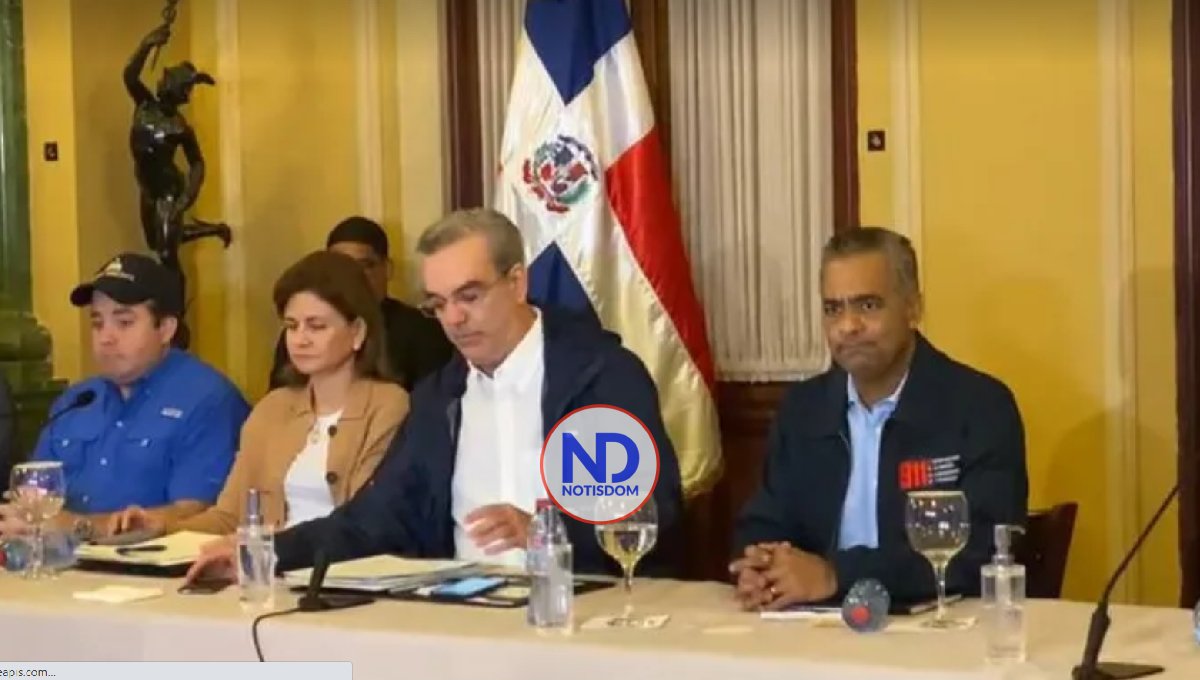 Gobierno declara emergencia el Gran Santo Domingo tras lluvias
