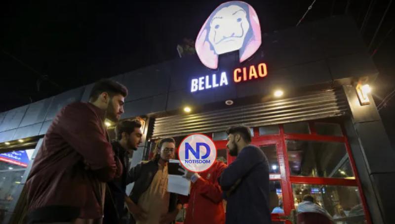 «La casa de papel» inspira un popular café en Pakistán