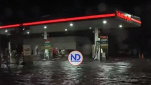 Sectores se mantienen anegados por fuertes aguaceros