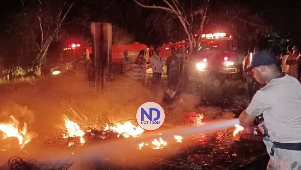 PN investiga muerte de niño de cuatro años atrapado por llamas de incendio en Dajabón