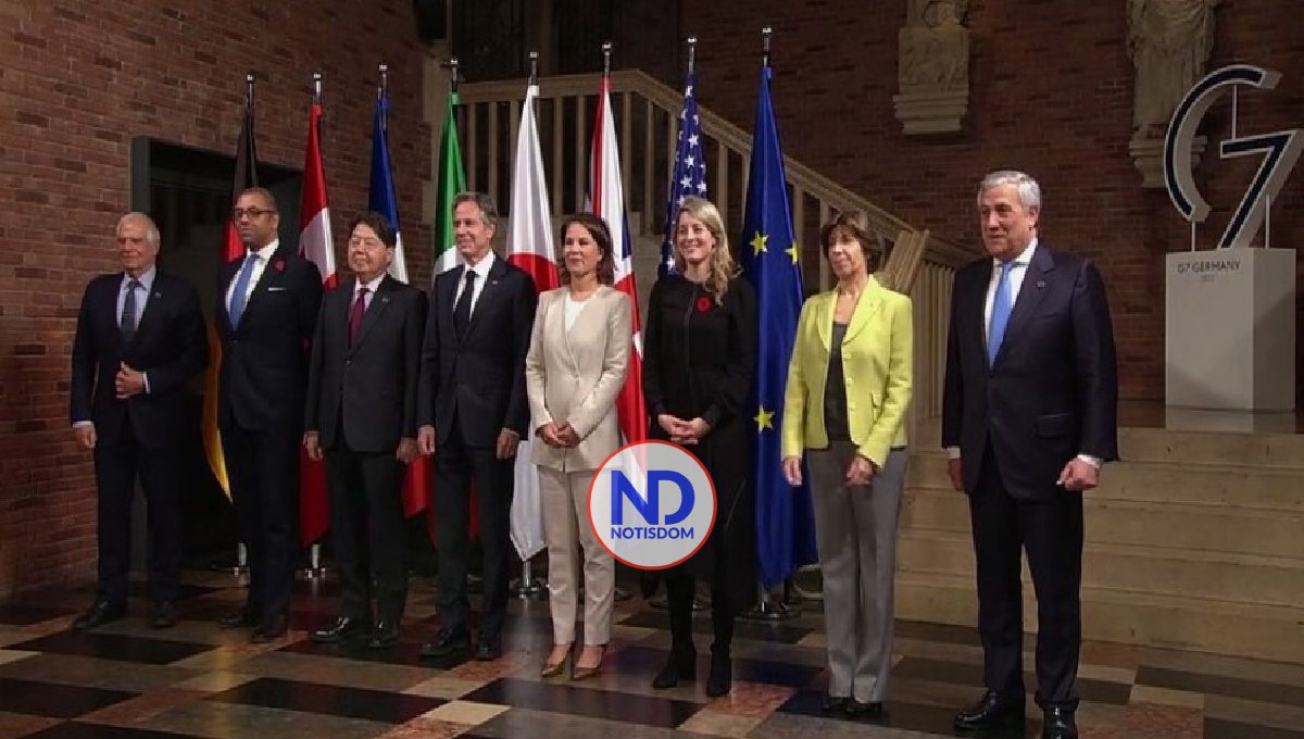 El G7 anuncia acción coordinada ayudar a Ucrania a pasar invierno