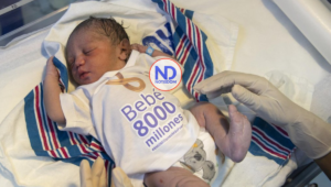 Damián es el habitante 8,000 millones del planeta, y nació en la República Dominicana