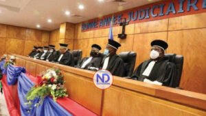 Toma posesión presidente de la Corte Suprema de Haití