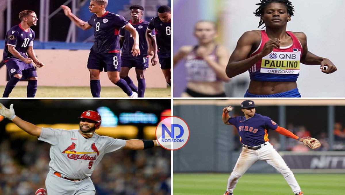 Eufóricos los dominicanos por resultados deportivos en 2022
