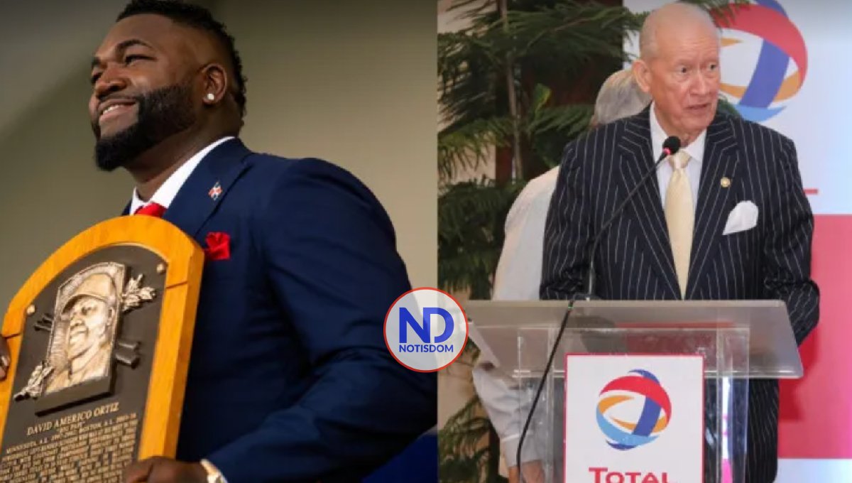 Dedican a David Ortiz la premiación Los Dominicanos Primero Cuqui Córdova por TotalEnergies