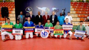 Caraballo, Mesa y Pujols ganan en el Campeonato Panam de Kurash