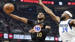 Cavaliers superan en tiempo extra a los Mavericks