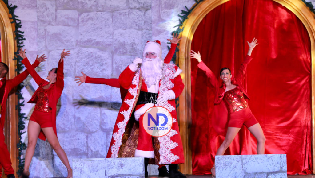 NOTISDOM FOTOS 2022 12 02T131636.807 Presidente Abinader inaugura "Villa Navidad" para el entretenimiento de la familia dominicana