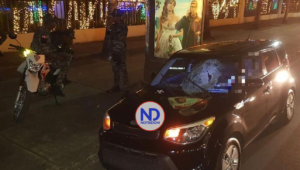 Joven muere tras ser impactado por una piedra mientras conducía en la 27 de Febrero