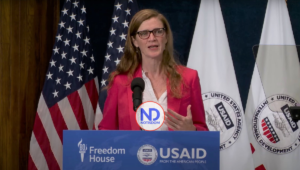 Samantha Power destaca labor del presidente Luis Abinader en materia anticorrupción