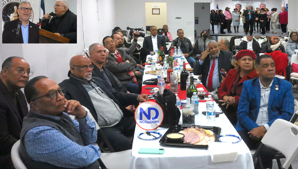 Seccional PRM NY agasaja periodistas en ágape navideño resumiendo logros del Gobierno
