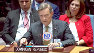 Canciller dominicano reitera ante ONU necesidad de estabilizar Haití