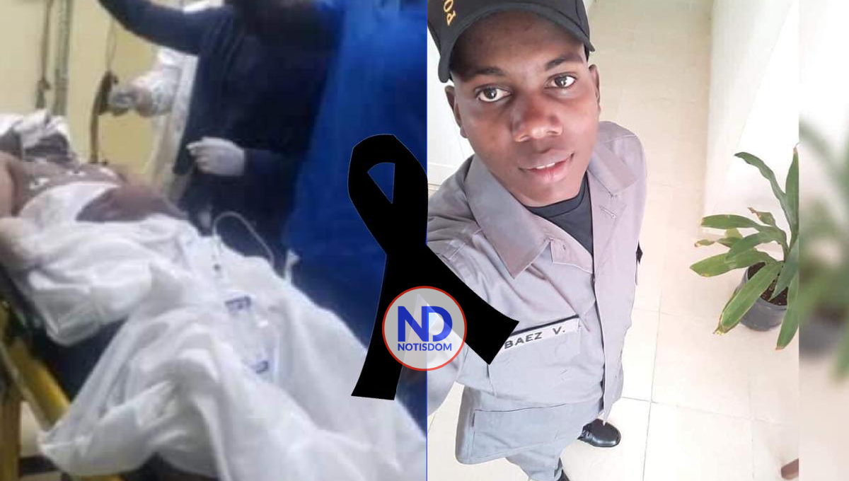 Muere Leonardo Báez, el raso que fue atacado por un enajenado mental en Villa Mella