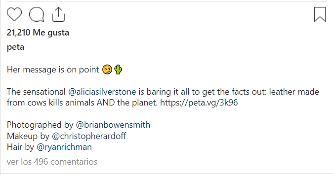 SILVERSTONE Alicia Silverstone se vuelve a desnudar en campaña para PETA