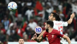 Al medio tiempo Portugal derrota a Suiza 2-0