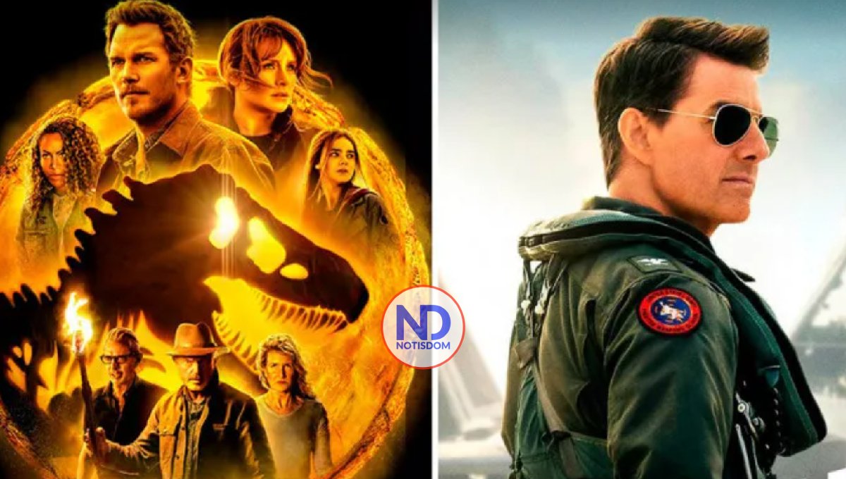 «Top Gun: Maverick» y «Jurassic World» arrasaron en las taquillas en 2022