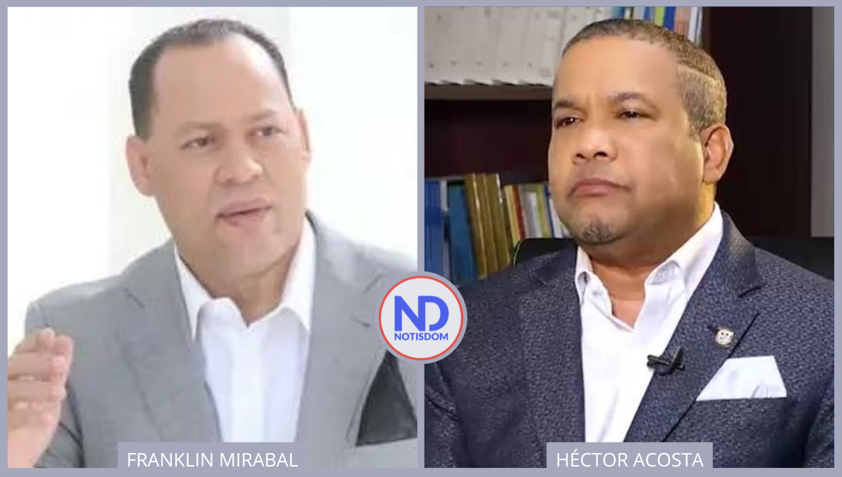 Franklin Mirabal dice El Torito es un prepotente; lo acusa de irrespetar al director PN Bonao