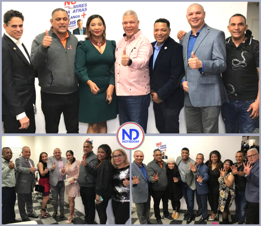 3 FOTOS D NOTISDOM 1040 5 El PRM en Nueva York despide el 2022 con esplendorosa fiesta de la unidad