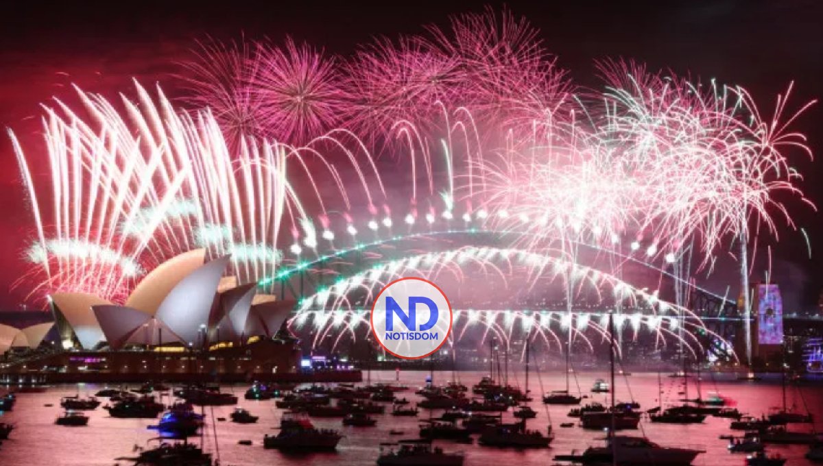 ¡Feliz año! Australia recibe el 2023 con impresionante show de fuegos artificiales