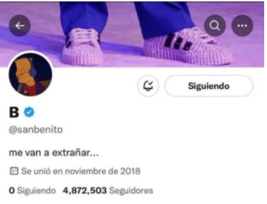 BAD BUNNY 47 Bad Bunny privatiza sus cuentas de Instagram y Twitter