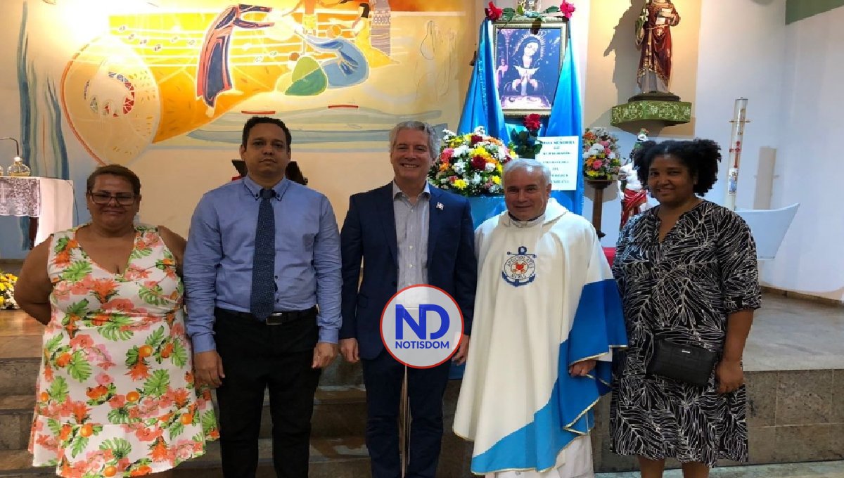 Consulado de RD en Río de Janeiro participa en misa en honor Virgen de La Altagracia