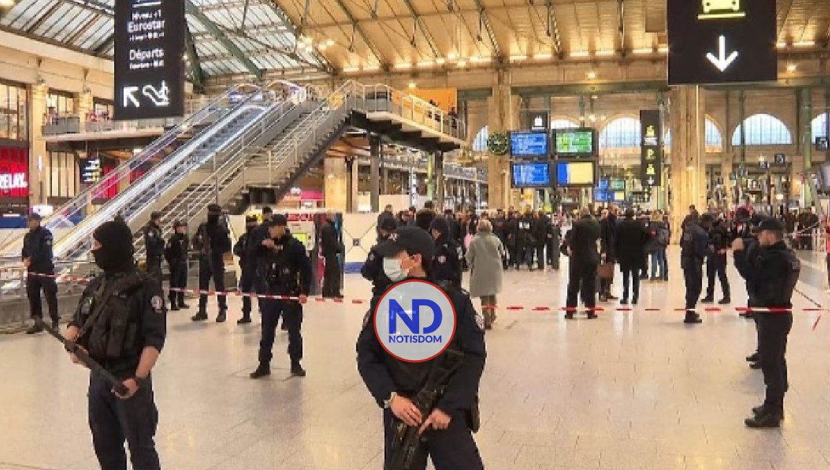 Al menos seis heridos en una estación de tren de París