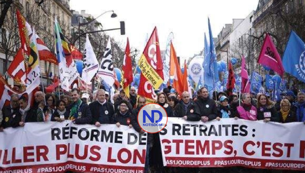 Unos 500.000 franceses protestan en contra reforma de las pensiones