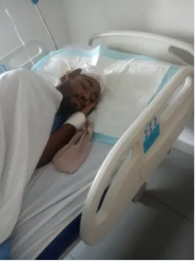 HOMBRE HERIDO Madre denuncia su hijo fue agredido por un agente de la Policía Nacional