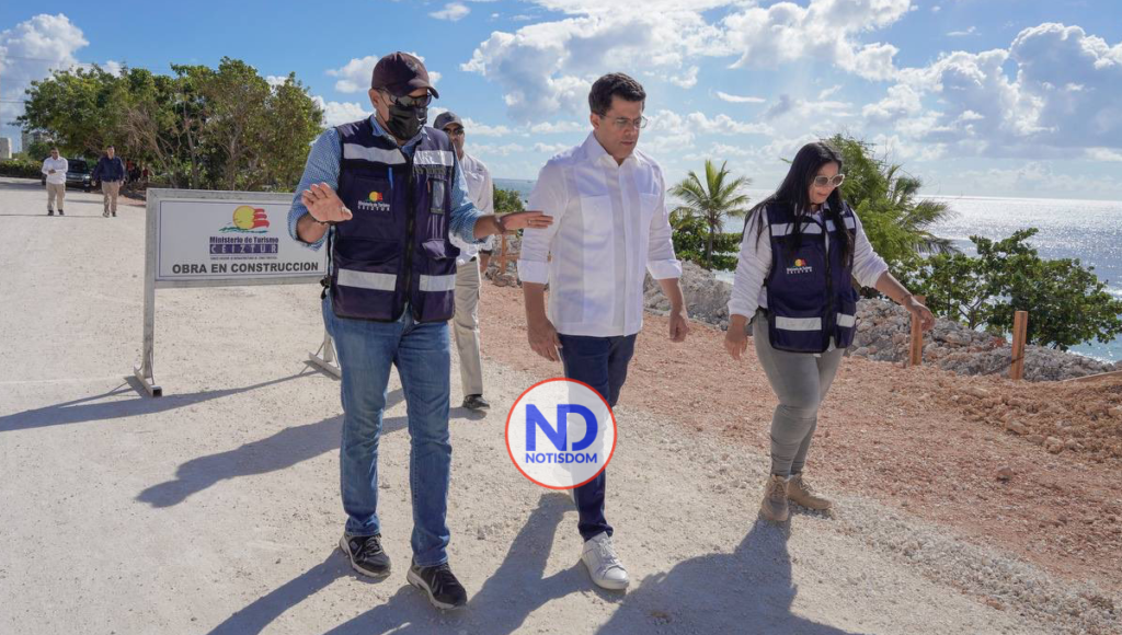NOTISDOM FOTOS 2023 01 05T072002.510 Collado afirma remozamiento del malecón de La Caleta estará listo en seis meses