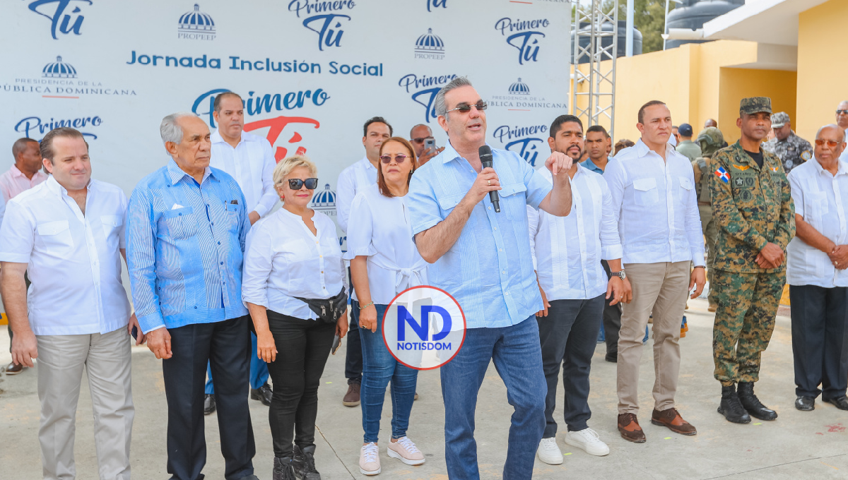 Presidente Abinader exhorta población a conocer y participar en las jornadas «Primero Tú»