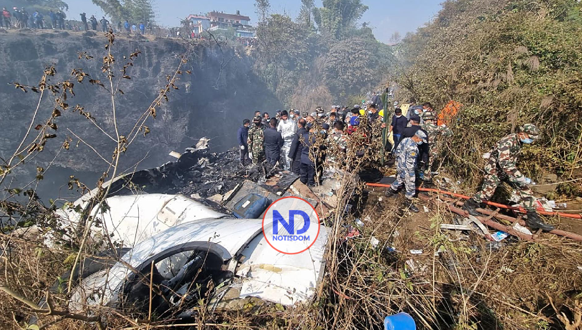 Han recuperado 68 cadáveres tras el accidente aéreo con 72 pasajeros a bordo en Nepal