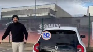 Gerard Piqué continúa respondiendo a Shakira, ahora aparece con un Twingo