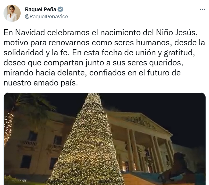RAQUEL PENA 46 Vicepresidenta llama a encarar los retos con una actitud positiva