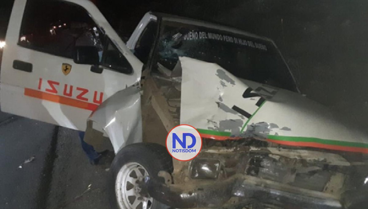 Hombre y mujer mueren atropellados por una camioneta en Mao