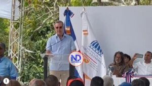 Presidente Luis Abinader inaugura obras en Santiago